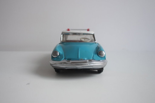 Vintage-Modellauto aus Blech, Citroën DS Kombi, 1960er Jahre.
