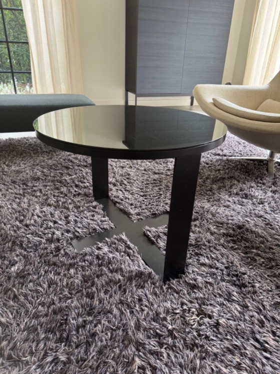 Table d'appoint ronde moderne avec plateau miroir – 60 cm – Tables d'appoint, Glass, Metal (photo 3 of 5)