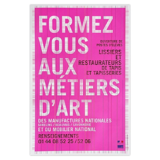 Image 1 of Bernard BAISSAIT Train in the arts and crafts - Mobilier National poster 2006
