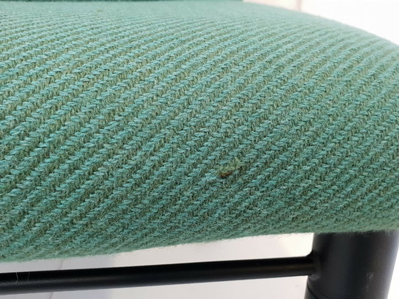 Image 1 of Vintage fauteuil uit de jaren 80 van wol en staal, model C