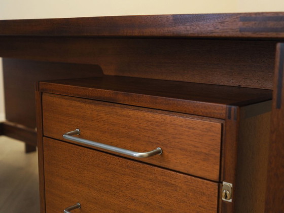 Teakhouten directiebureau van Henning Jensen & Torben Valeur voor Munch, Deens, jaren 60. – Wood (photo 20 of 20)