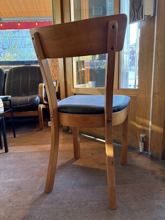Sedie da pranzo vintage – Wood, Skai (photo 4 of 13)