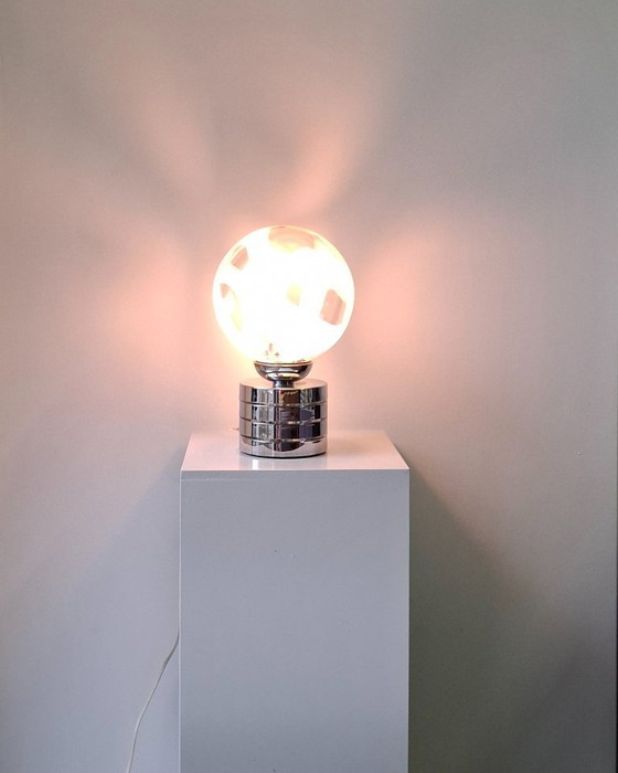 Image 1 of 1 lampe de table Space Age en verre de Murano