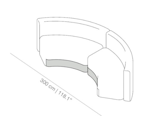Image 1 of Viccarbe modular sofa (new)