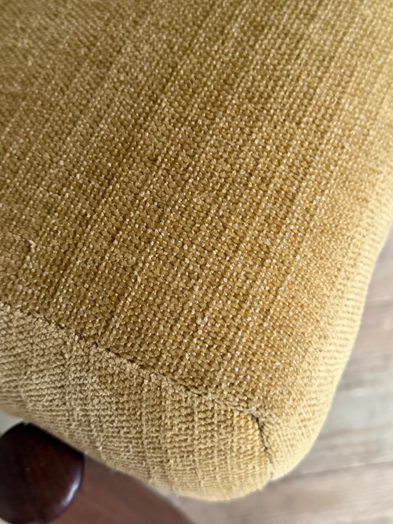 Panca scandinava vintage in velluto giallo – Divani 2 posti, Velvet, Scandinavian (photo 6 of 9)