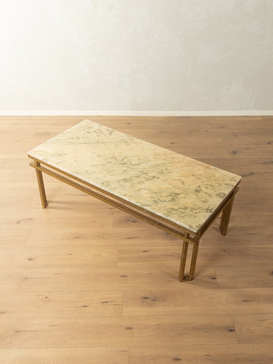 Image 1 of Table basse de style Hollywood Regency des années 1970