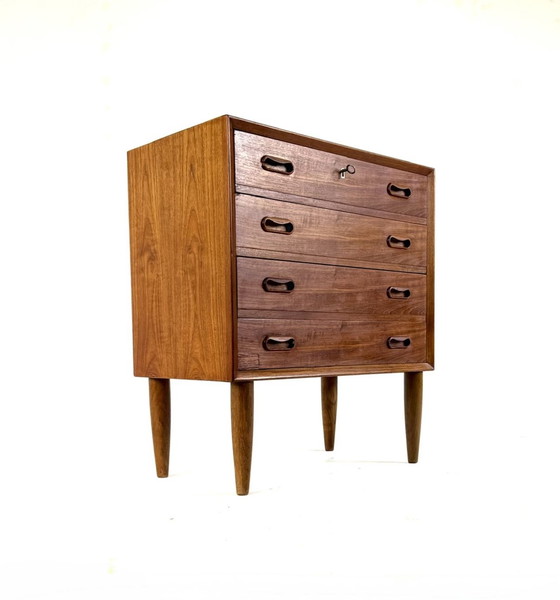 Image 1 of Cassettiera vintage in teak danese anni '60