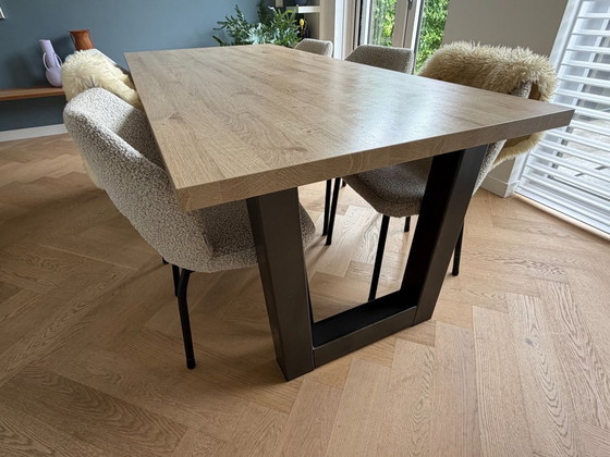 Image 1 of Robust 6-to-8 person dining table