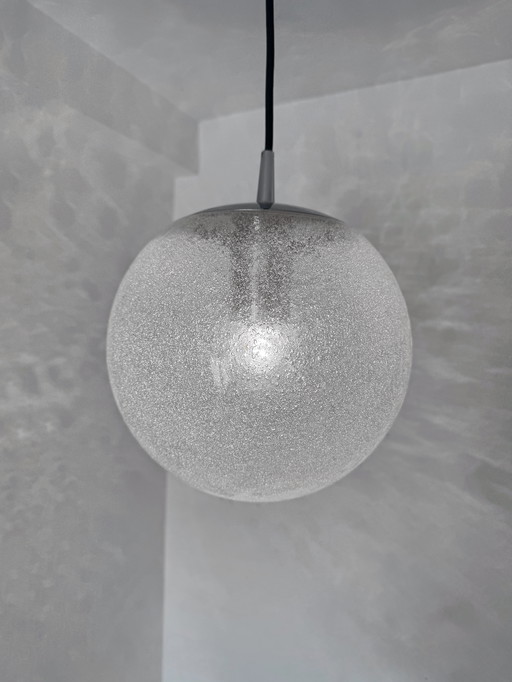 Bubble Glass Hanging Lamp 70s