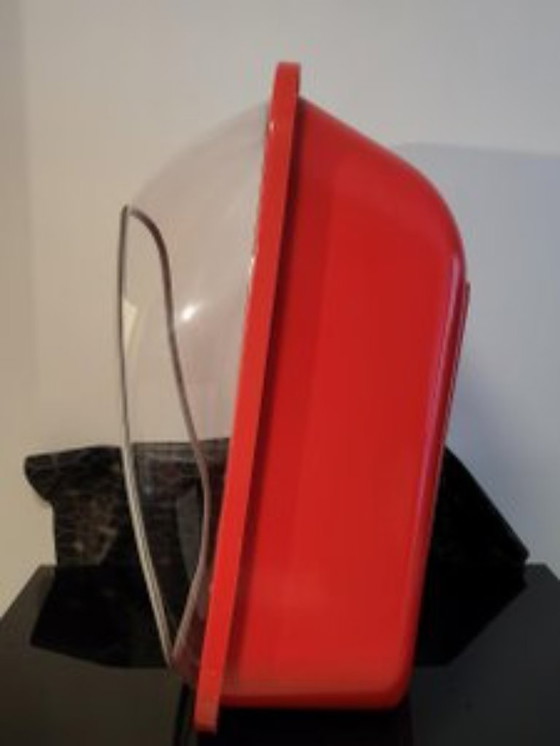 Image 1 of PIL Cabina telefonica insonorizzata Francia Rosso circa 1980