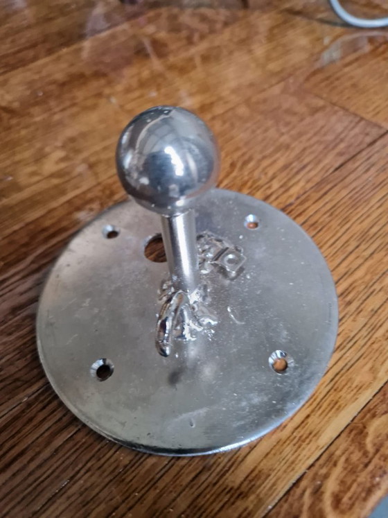 Image 1 of Brand van Egmond Crystal Waters ceiling lamp, diameter 45 cm, in very good condition including original ceiling mount