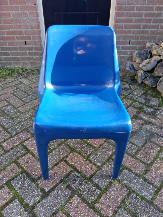 Image 1 of Set aus 4 Schröder & Henzelmann Stühlen – Space Age