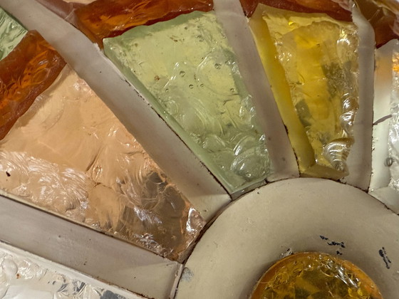 Image 1 of Lampe aus Muranoglas in sommerlichen Farbtönen