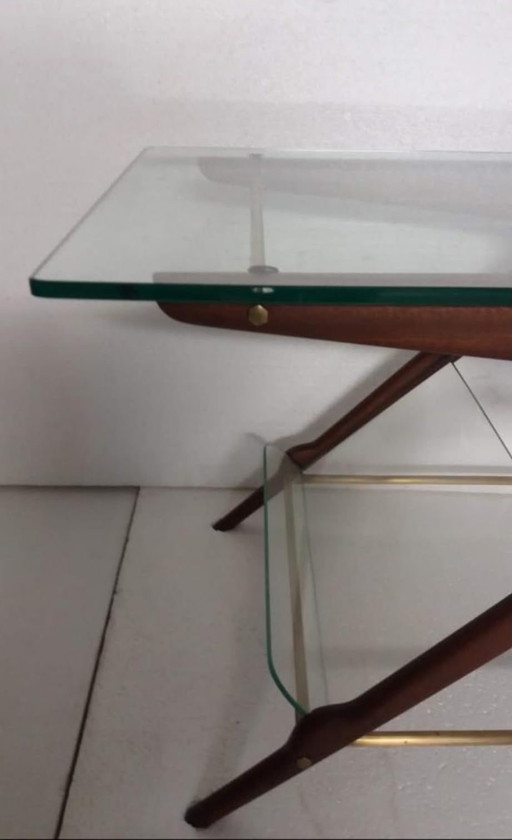 Salontafel van Ico Parisi – Wood, Glass (photo 2 of 6)