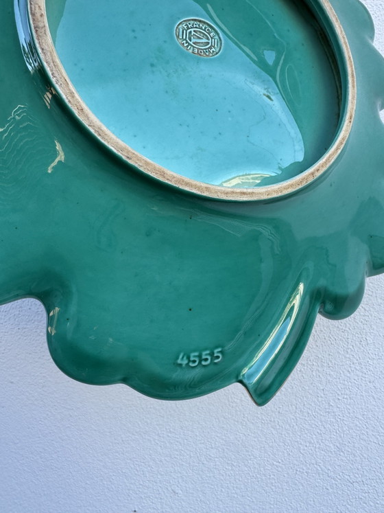 Piatto Foglia Verde Verceram Anni '50 – Oggetti decorativi, Ceramic (photo 10 of 12)