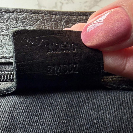 Bolso tote Gucci GG Supreme lona bambú negro – Bolsos tote, Cuero, Vintage (photo 11 of 15)
