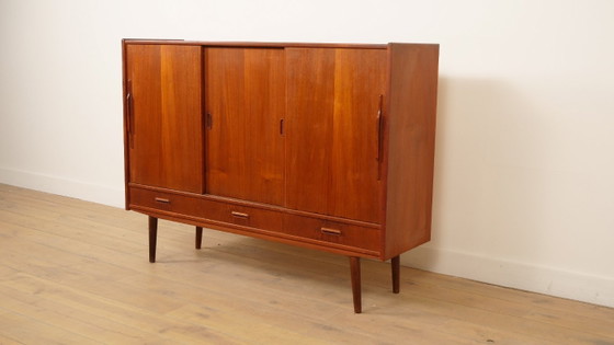 Credenza alta vintage | Mobile a muro | Teak | 154 cm – Credenze alte, Wood (photo 3 of 17)