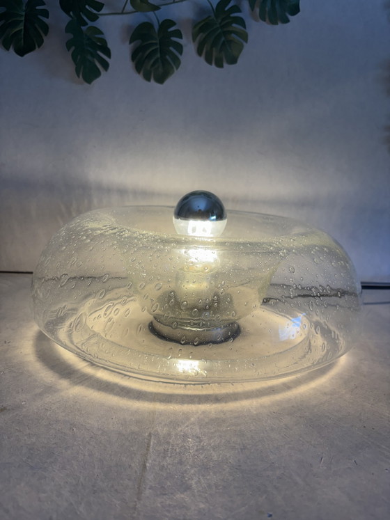Image 1 of Lampe vintage Kalmar Franken « Donut » années 1960/70, style Mid-Century
