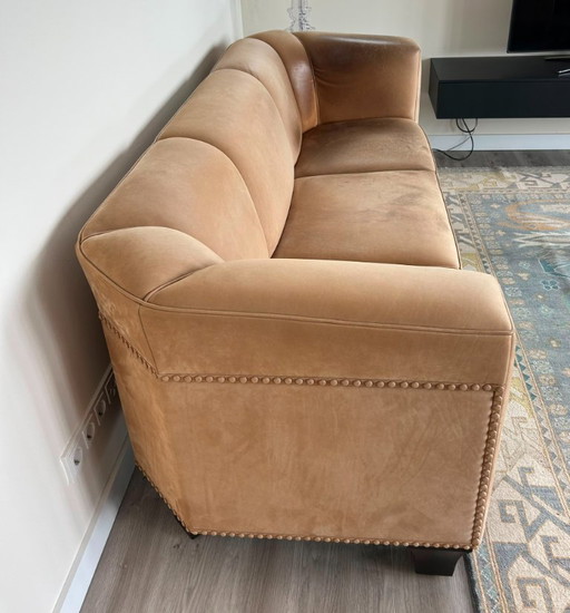 Wittmann Palais Stoclet Bank Design Josef Hoffman – 3 5 zitsbanken, Leather (photo 2 of 5)