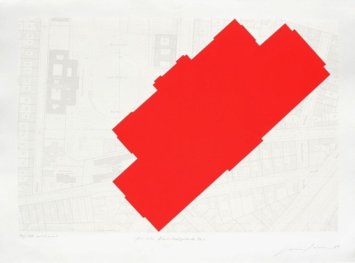 Susanne Mahlmeister, Consiglio di controllo alleato, Berlino, serigrafia firmata 198