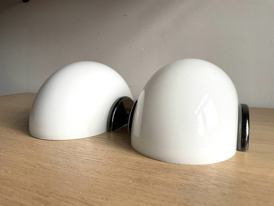 Image 1 of Lampade da parete a mezzaluna