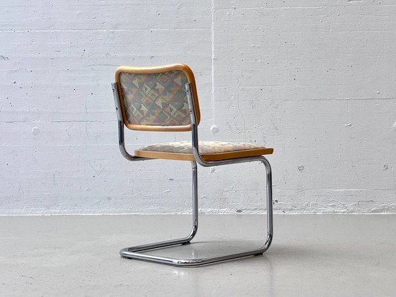 Italian Vintage Cantilever Chair in Bauhaus Style, Made in Italy – Side chairs, Wood (photo 8 of 14)