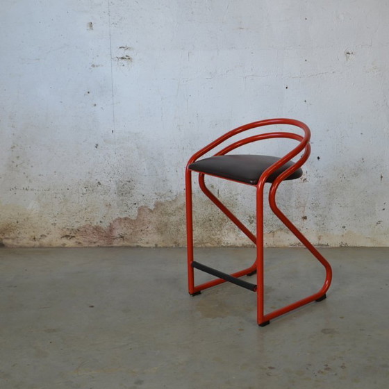 Image 1 of 3x tabourets tubulaires