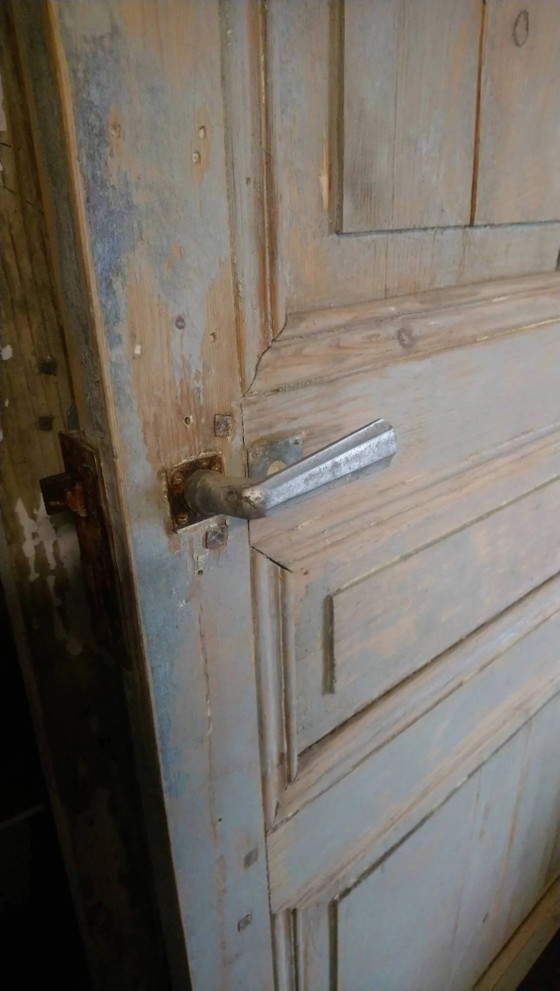 Abgezogene Kieferntür – Dekorative Objekte, Holz, Vintage (photo 21 of 21)