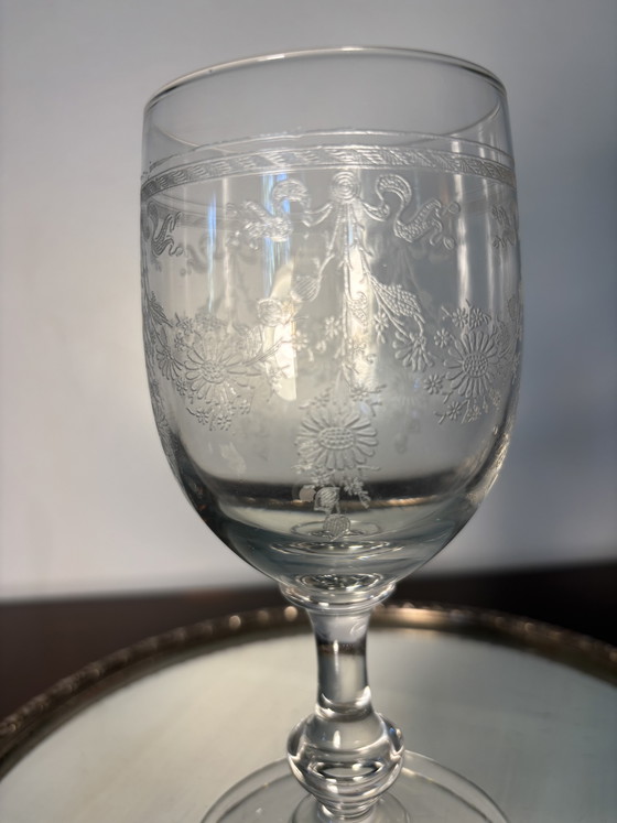 Vaso de agua Meisenthal, principios del siglo XX – Vasos y jarras, Crystal (photo 3 of 11)
