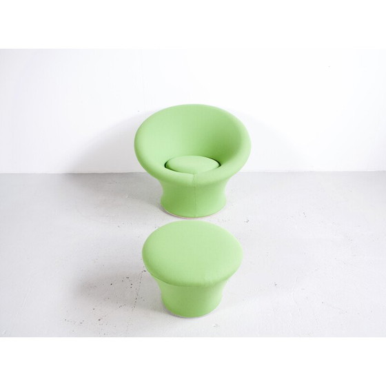 Image 1 of Vintage Mushroom armchair with footrest by Pierre Paulin for Artifort, 1959