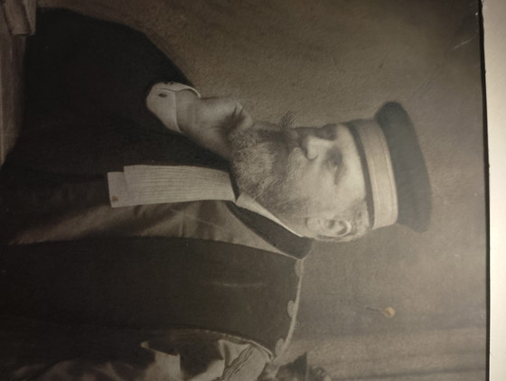 Image 1 of Ancienne photographie 1919 Ferdinand larnaude doyen faculté de droit a Paris studio le garçon paris signé daté 