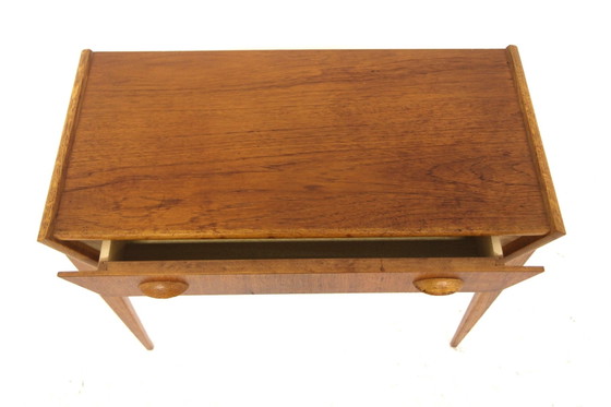Consolle Scandinava in Teak e Rovere, Svezia, 1960, Console, Scandinavian (foto 3 di 5)