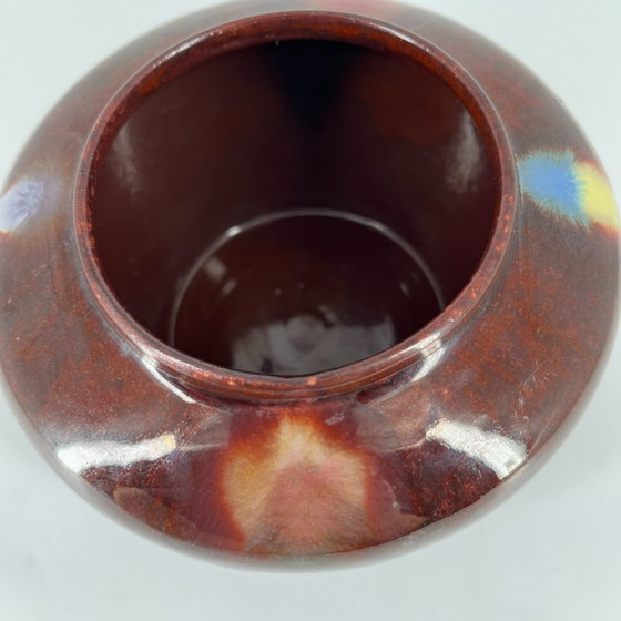 Image 1 of Theodor Keerl Art Nouveau ceramic cachepot / vase – Art Nouveau, approx. 1900–1920