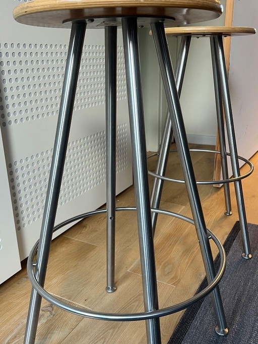 Zwei Bulthaup-Hocker