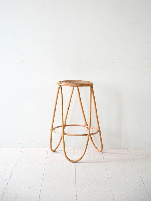 Vintage Bamboo Pedestal