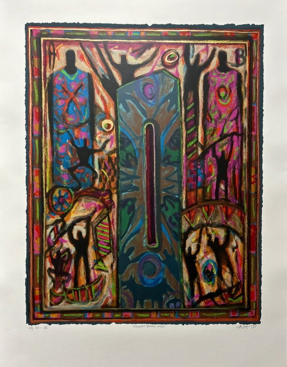 Image 1 of Sérigraphie Eric Toebosch - Fertilité