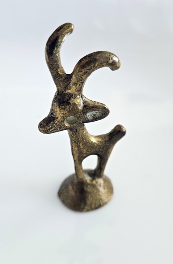 Walter Bosse / Herta Baller – Trio De Figurines Animalières En Laiton – Années 1950 – Sculptures, Brass (photo 5 of 8)