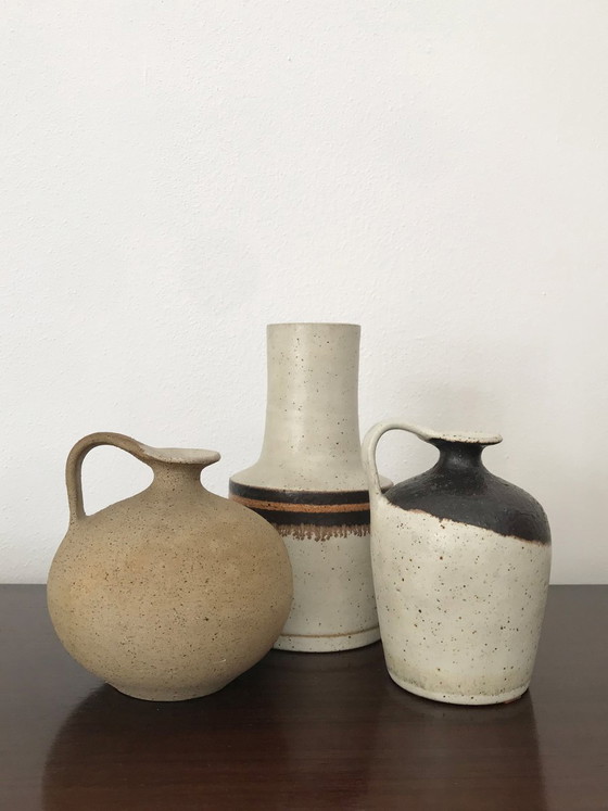 Vase en grès de Bruno Gambone, Italie, années 60 (photo 7 sur 8)