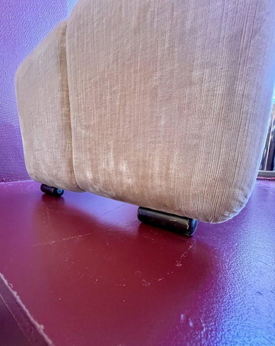 B&B Italia - Afra Scarpa, Tobia Scarpa - Ottomano Modello Coronado – Poggiapiedi e pouf, Plastica, Tessile (photo 6 of 8)