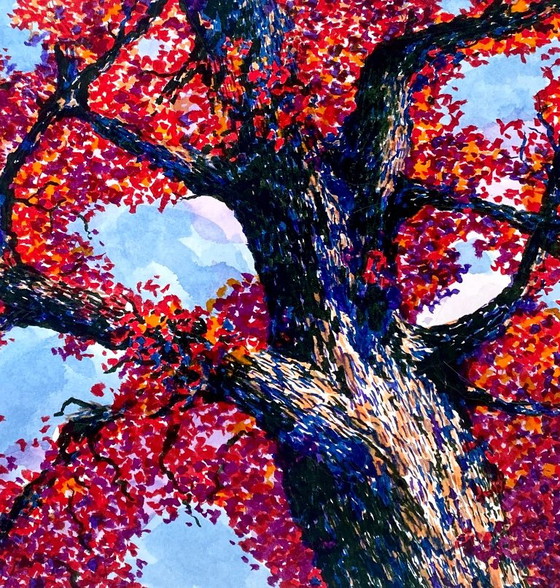 Zomerlinde – Paintings & Drawings, Paper (photo 3 of 5)