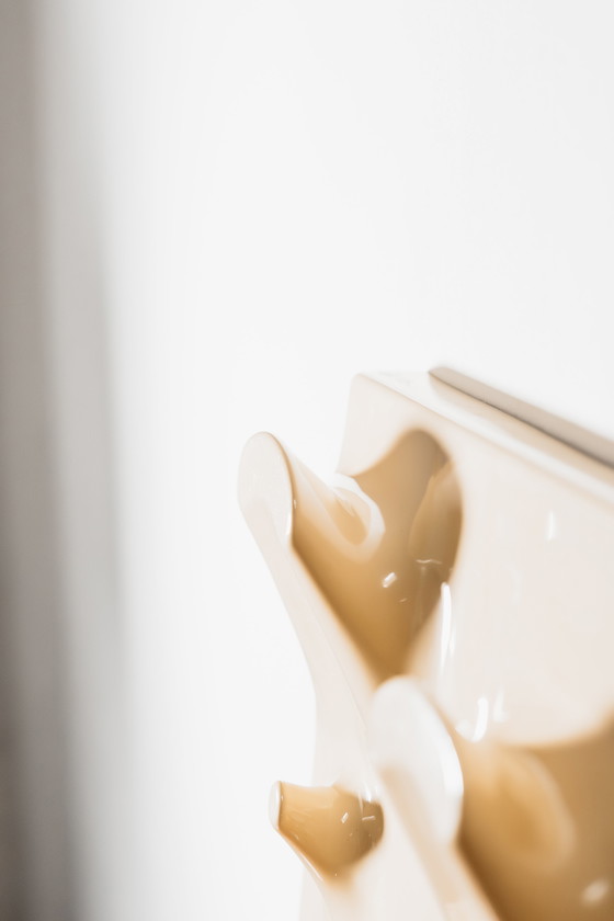 Image 1 of Slab coat rack by De Pas, D'Urbino & Lomazzi for Longato, Italy, 1960s