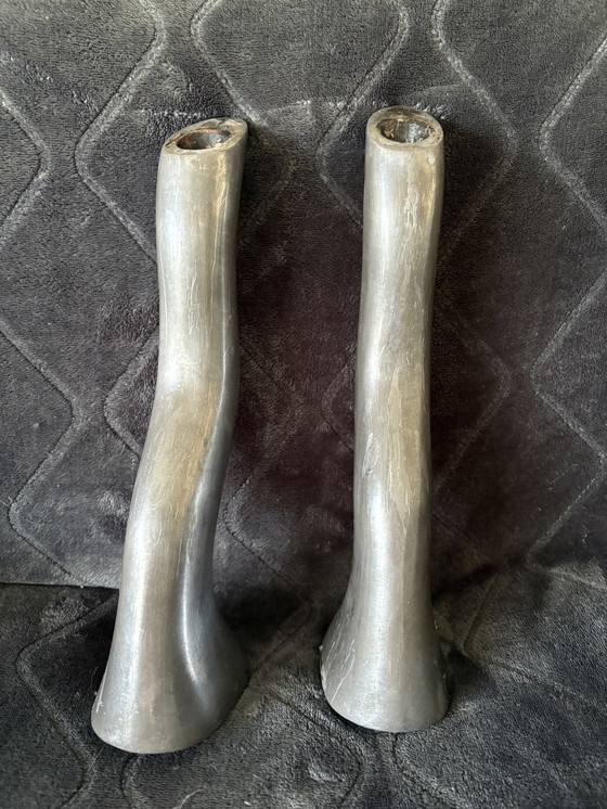 Image 1 of Anatomi. 2 candlesticks IKEA