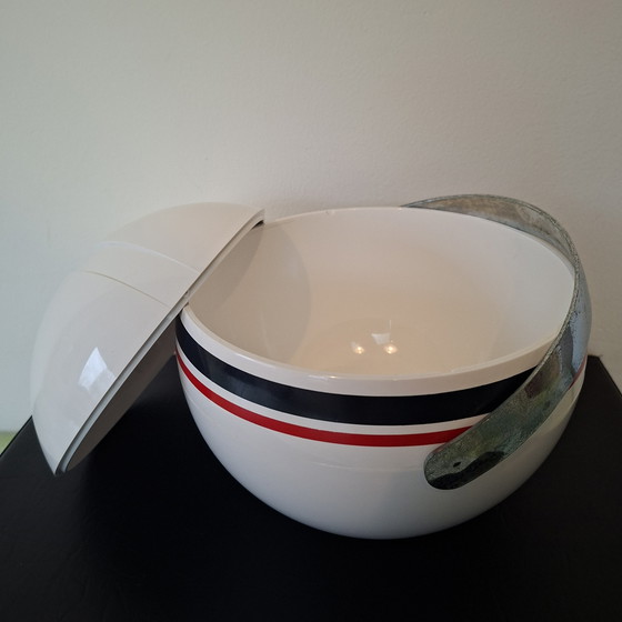 Image 1 of Secchiello per il ghiaccio vintage Space Age Guzzini Paolo Tilche
