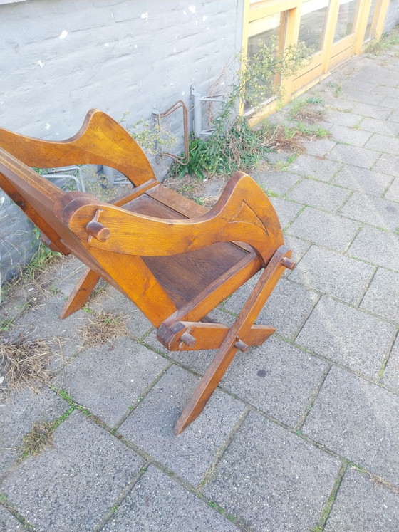 1 x sedia Glastonbury antica brutalista anni 1880 – Sedie e poltrone, Legno (photo 7 of 9)