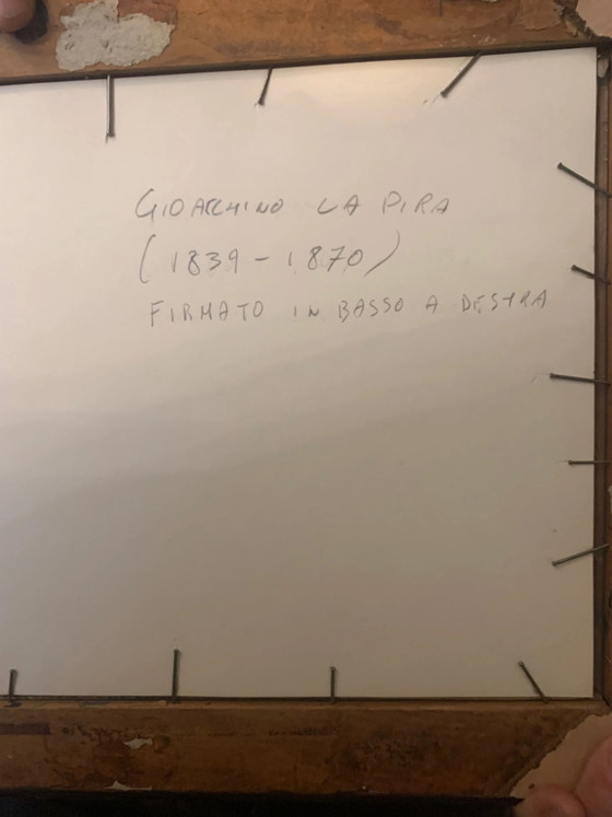 Pintura de Gioacchino La Pira, 1800, Pinturas y dibujos (foto 3 de 3)