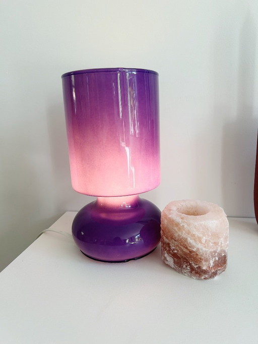 Vintage Ikea Lykta mushroom table lamp