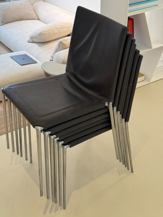 Image 1 of B&B Italia Maxalto – Esszimmerstühle „Alma“ – 6 Stück