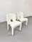 Postmoderne italienische Universale Stühle von Joe Colombo für Kartell, 1960er, 2er Set – stoelen fauteuils, Plastic