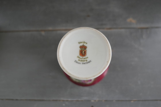 Image 1 of Vintage Vaas Bavière Schumann Arzberg Vieux Meissen