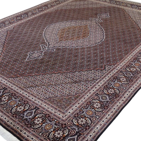 Image 1 of Tabriz Mahi - 350 x 249 cm - Wolle und Seide auf Baumwolle - Handgeknüpft